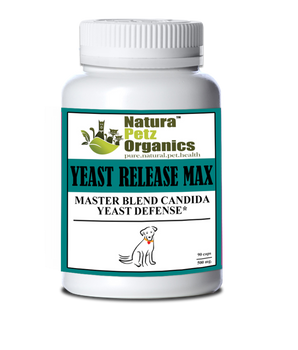 Yeast Release Max Capsules* Master Blend Candida Yeast Defense* For Dogs And Cats*