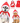 Merry Christmas Pets Whole Costume set