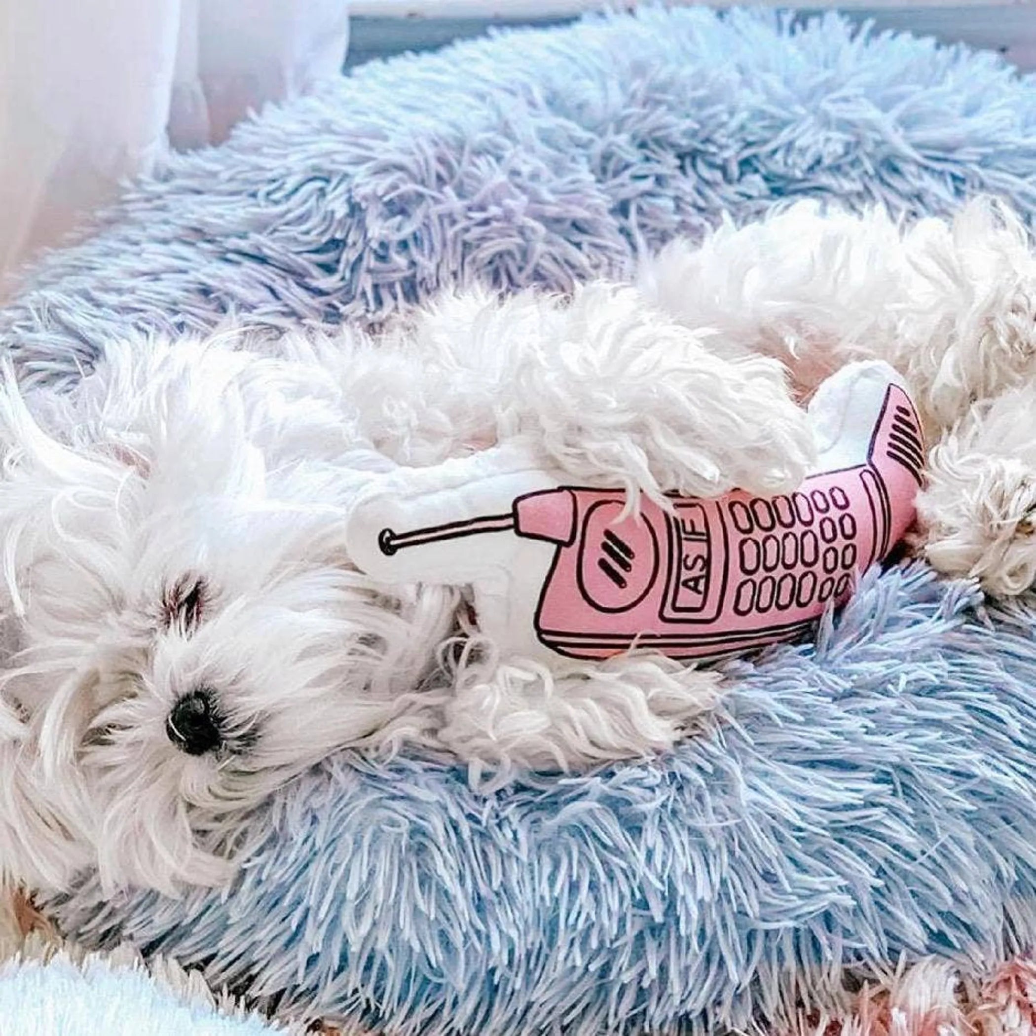 Heavenly Soft Marshmallow Donut Pet Bed