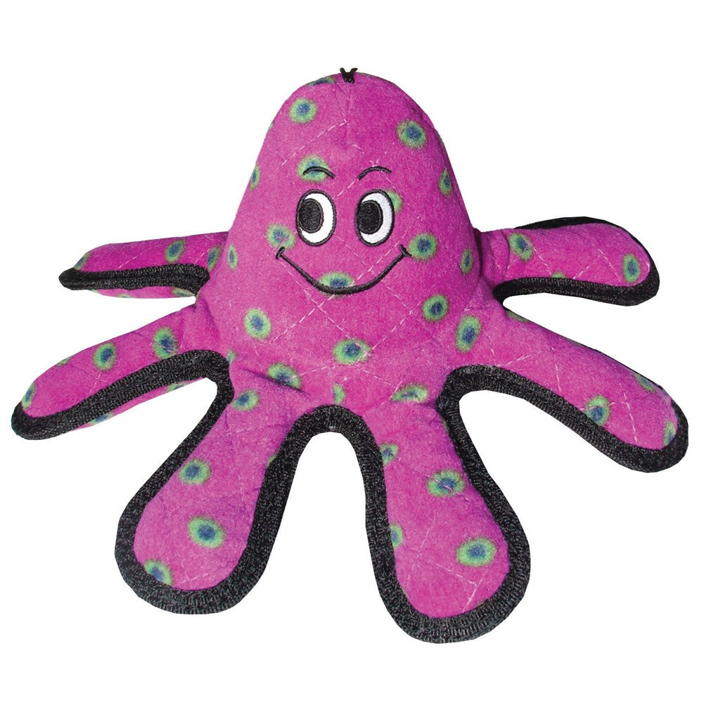 Tuffy Ocean Creature Octopus Durable Dog Toy Purple 1ea/12 in, SM