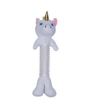 Whimsical Corduroy Unicorn Squeaking Dog Toy