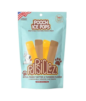 Pupsiclez Peanut Butter, Apple & Turmeric Ice Pops for Dogs