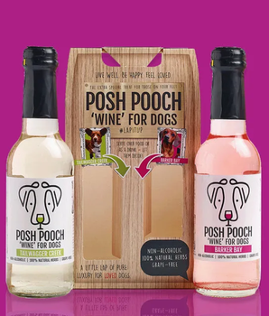 Posh Pooch Dog Wine Duo Pack