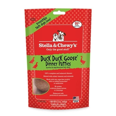 Stella And Chewys Freeze-Dried Duck Dinner Patties 25oz.