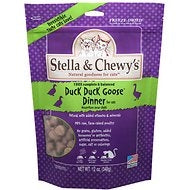 Stella and Chewys Cat Freeze-Dried Duck Duck Goose Dinner 8Oz