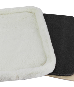 Rhodium Series Faux Fleece Pad with Plywood Base