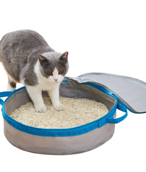 Mr. Peanut's PortaPotty Litter Box for Traveling Kitties