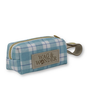 Seaside Plaid Waste Bag Holder