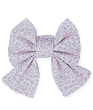 French Lavender Rosette Sailor Dog Bow