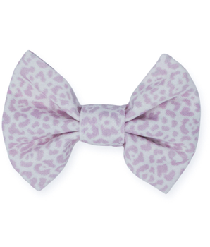 French Lavender Rosette Classic Dog Bow Tie