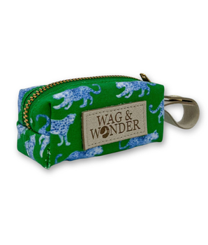 Leopard Parade Waste Bag Holder