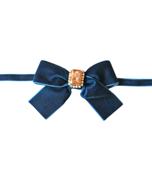 Luxurious Velvet Bow Necklace