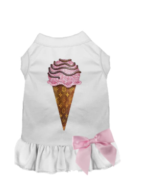 My Favorite Chewy Vuitton Ice Cream Dress