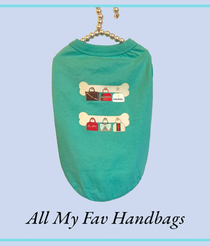 All My Fav Handbags- Dog Tee