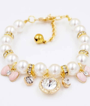 Princess Pearl Charm Collar