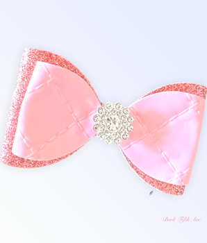 Quilted Glam Spring Bow