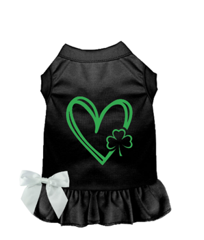 Shamrocks & Hearts Dog Dress/Shirt - Pack Of: 1