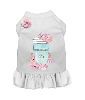 Sniffany and Coffee Dog Dress