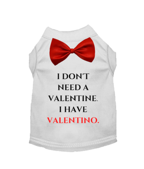 Valentine or Valentino - Pack Of: 1