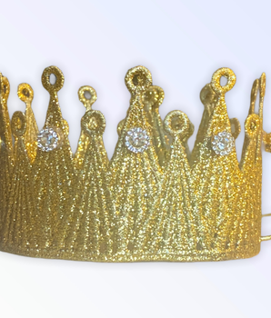 Glitter & Gold Crown