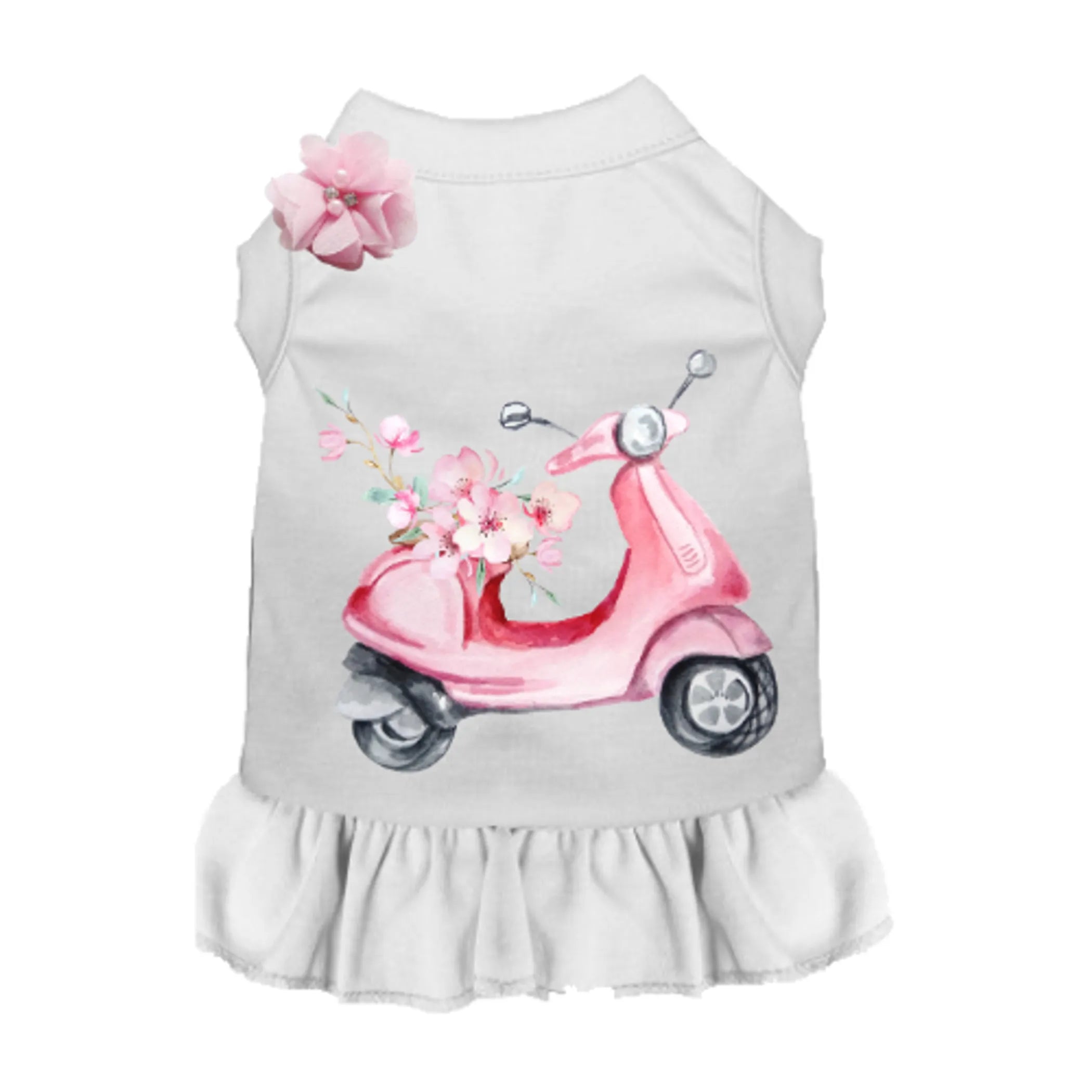 Parisian Scooter Day Trip- Dog Dress
