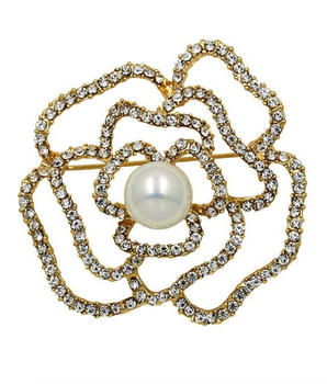 Camellia Luxury Brooch