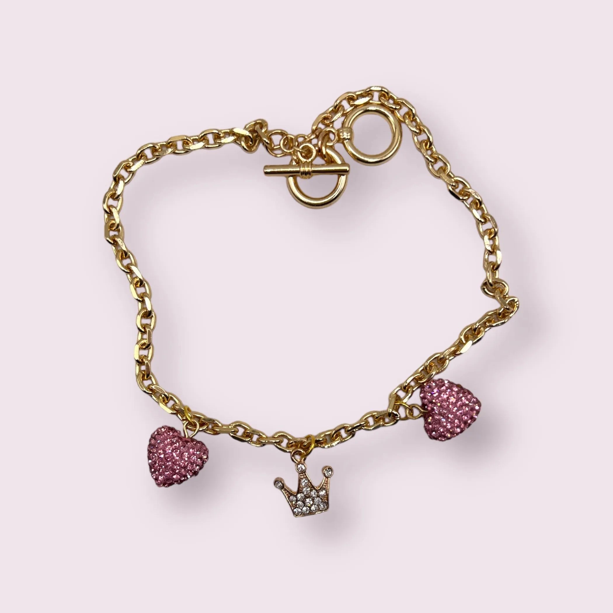 My Tiny Princess of Hearts Dog Charm Collar