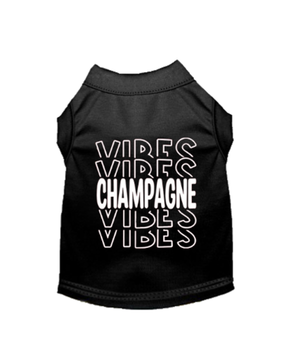 Champagne Vibes Dog Shirt