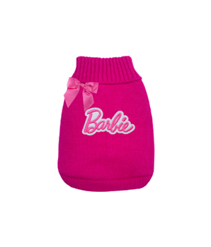 Fancy Barbie Knit Dog Sweater