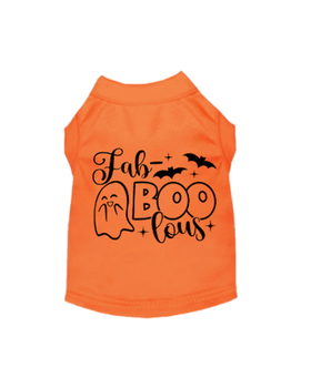 Fab-BOO-lous Ghost- Dog Shirt