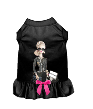 Shopping Day with Barbie- Dog Dress