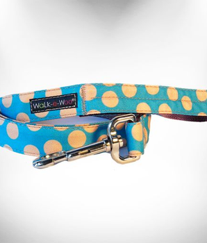 Polka Dot Dog - Tan Dots Leads