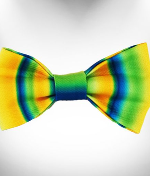 Tie Dye Dog Bow Tie