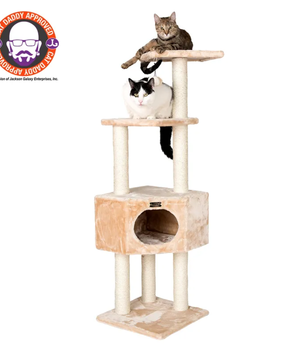 Real Wood 3 Tier Cat Tree, Armarkat Scratch furniture A5201