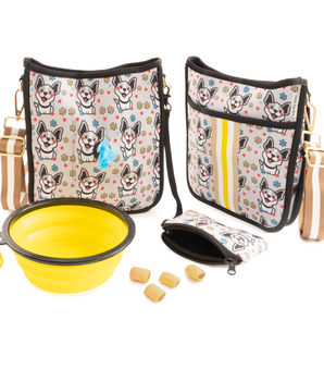 Corgi-licious Dog Walking Bag