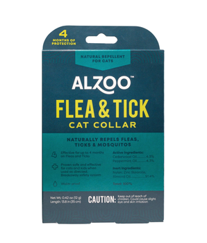 ALZOO Plant-Based Flea & Tick Collar Cat