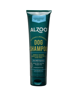 ALZOO Plant-Based Hypoallergenic Dog Shampoo, 8oz