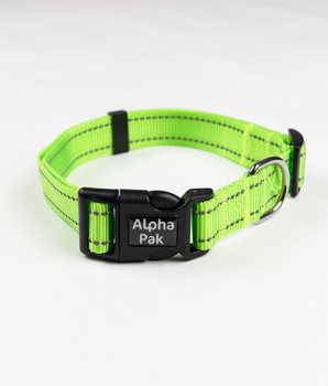 Appalachian Kiwi Green Dog Collar