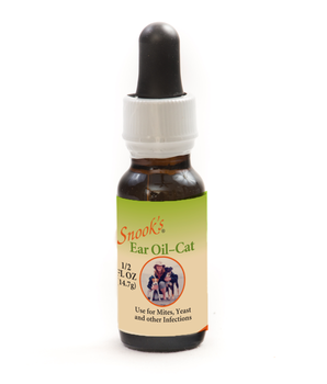 Snook's Cat Ear Oil - 1/2 oz