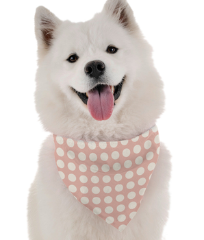 Bandoggies Dog Bandana - Pink Polka