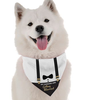 Bandoggies Dog Bandana - My Humans Are Getting Married