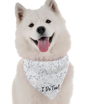 Bandoggies Dog Bandana - I Do Too (Boy)