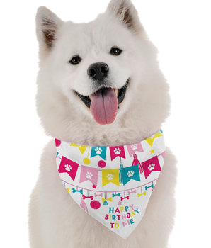 Bandoggies Dog Bandana - Happy Birthday To Me (Girl)