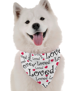 Bandoggies Dog Bandana - Loved