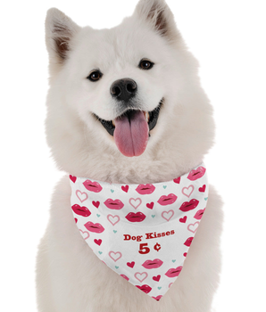 Bandoggies Dog Bandana - Dog Kisses 5 Cents