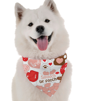 Bandoggies Dog Bandana - Give This Pooch a Smooch