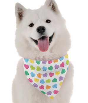 Bandoggies Dog Bandana - Candy Hearts