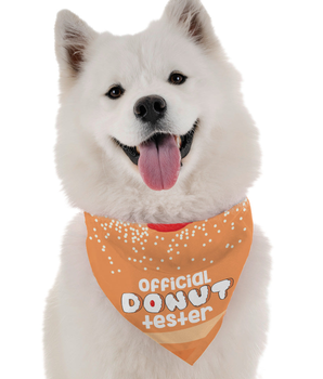 Bandoggies Dog Bandana - Official Donut Tester