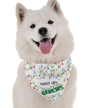 Bandoggies Dog Bandana - What Up Grinches