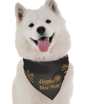 Bandoggies Dog Bandana - Happy New Year